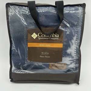 Columbia Sportswear Bird Dog 50"x60" Fleece Hunting Throw Blanket - New in Pouch